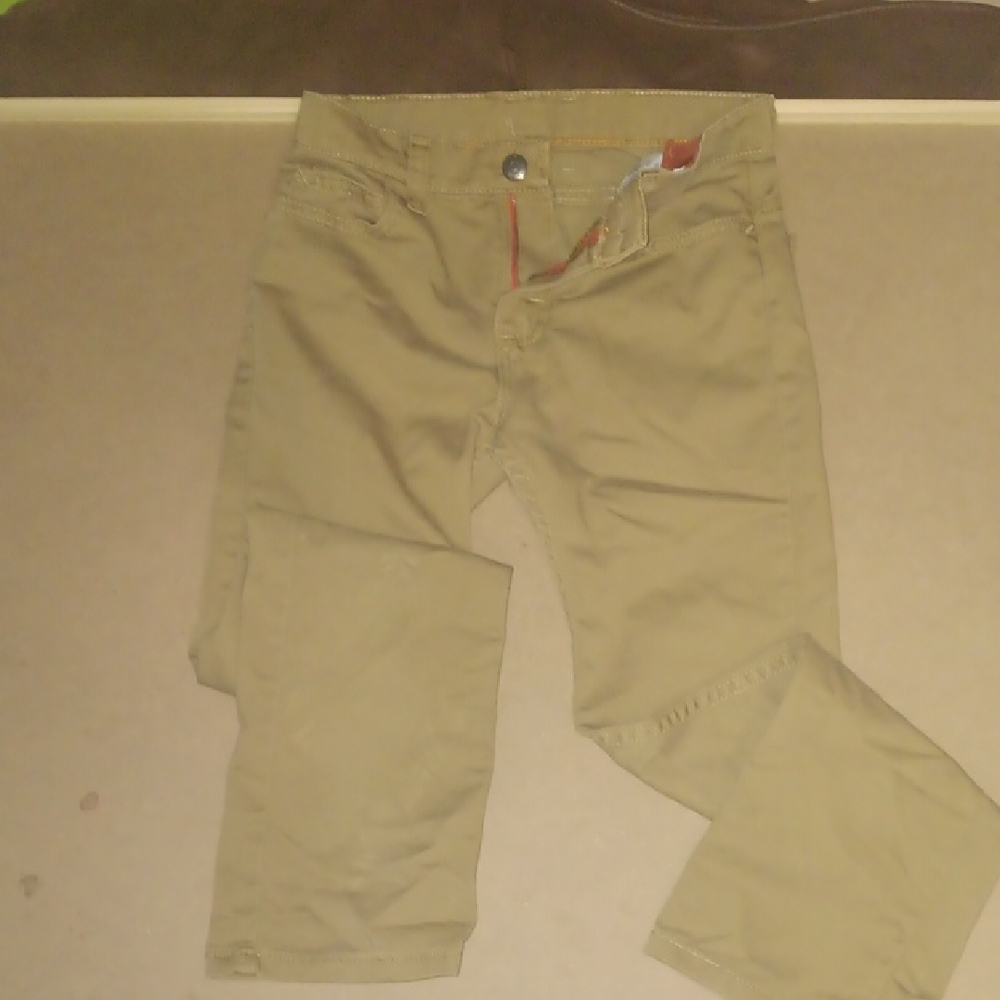 3/$8 Wrangler Kids Tan Chinos